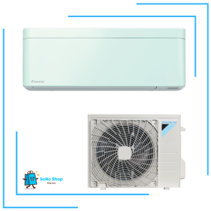 DAIKIN 大金 FTXJ50MV1HW 2匹 R32變頻冷暖掛牆分體機 (水果綠) (risora XJ系列)